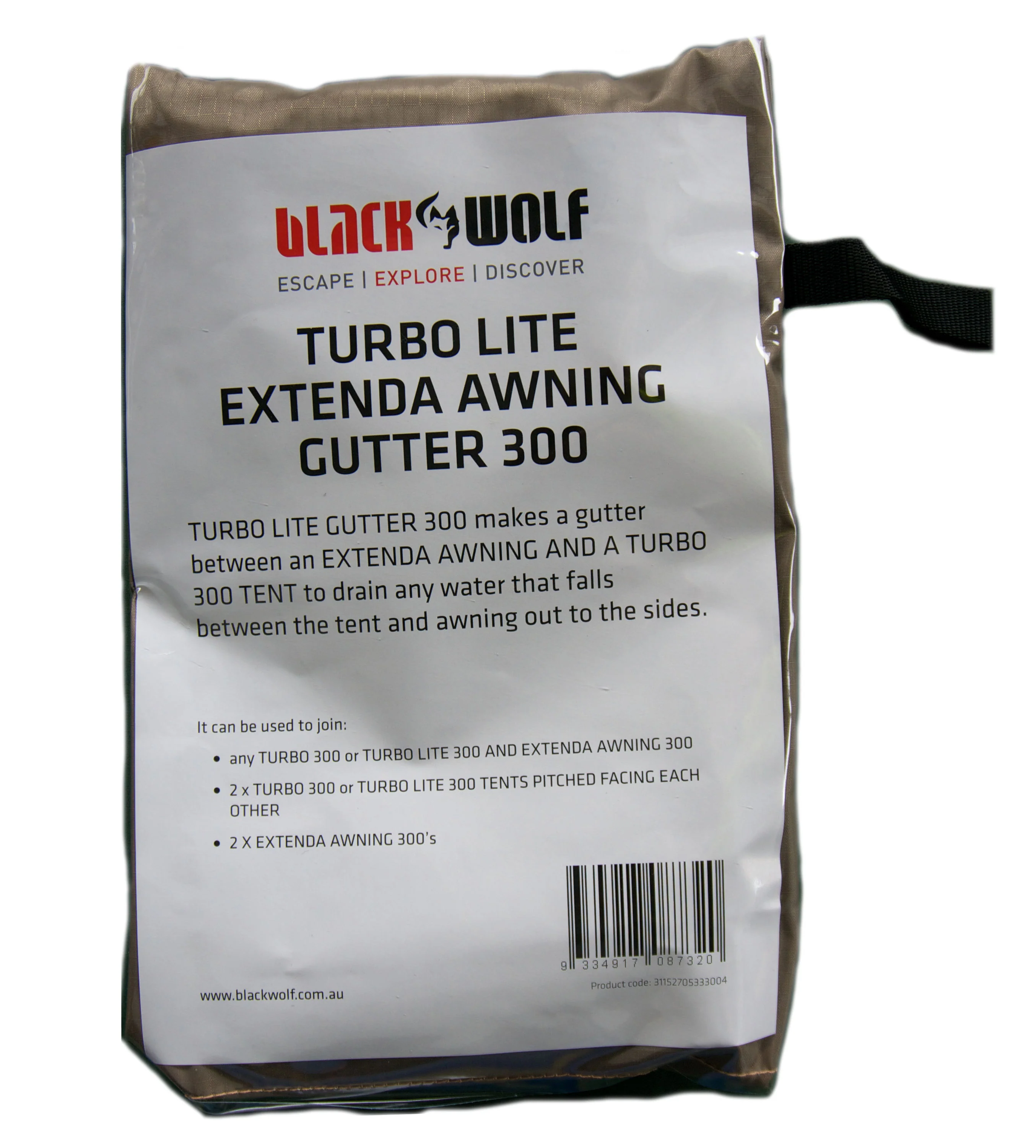 BlackWolf Turbo Tent Extenda Awning Gutter - Clearance - Image 3
