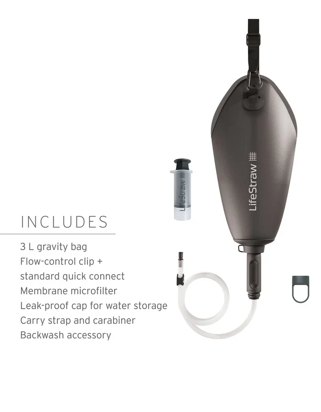 LifeStraw Peak Gravity Water Filter System - 3L - Image 5