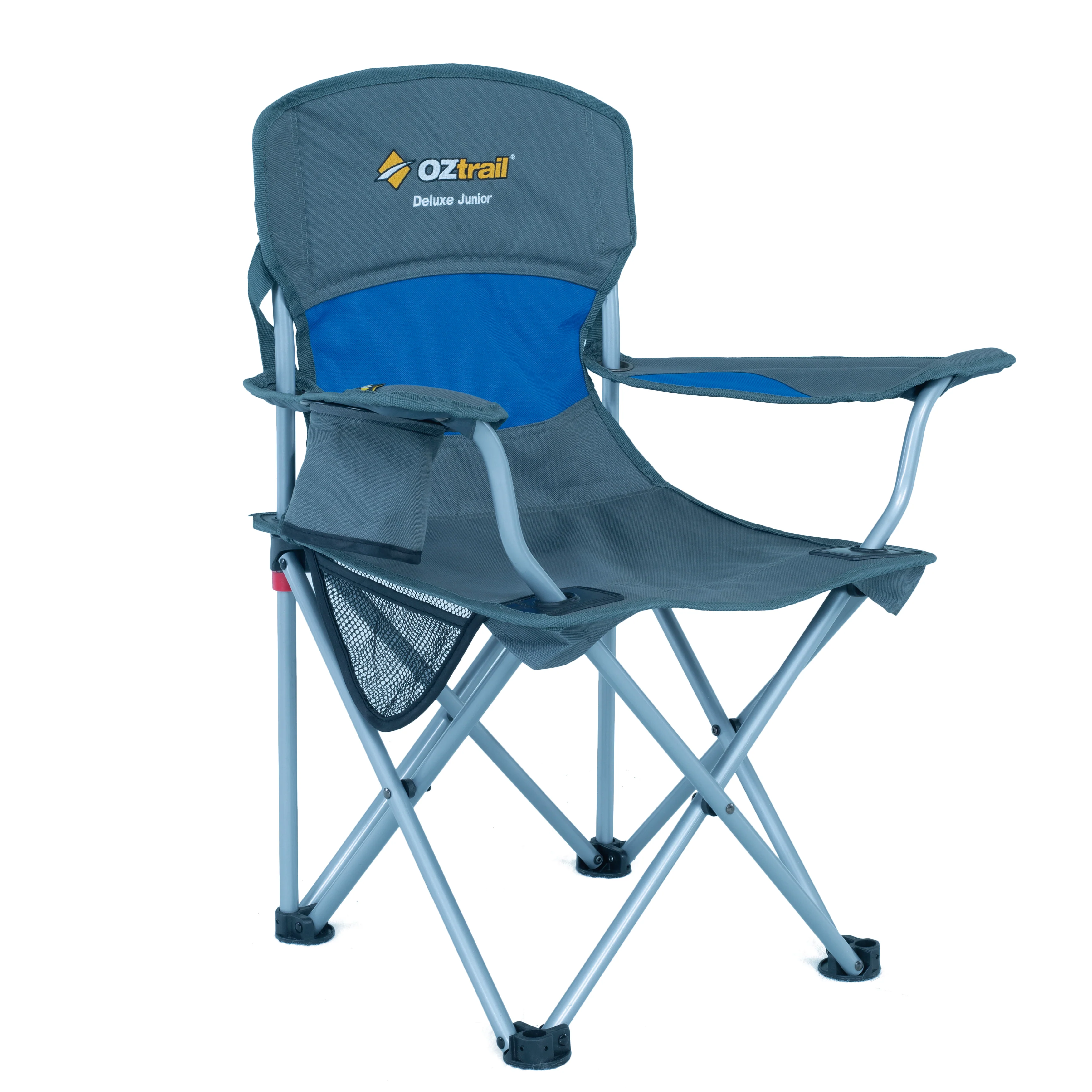 OZtrail Deluxe Junior Arm Chair Blue - Image 2