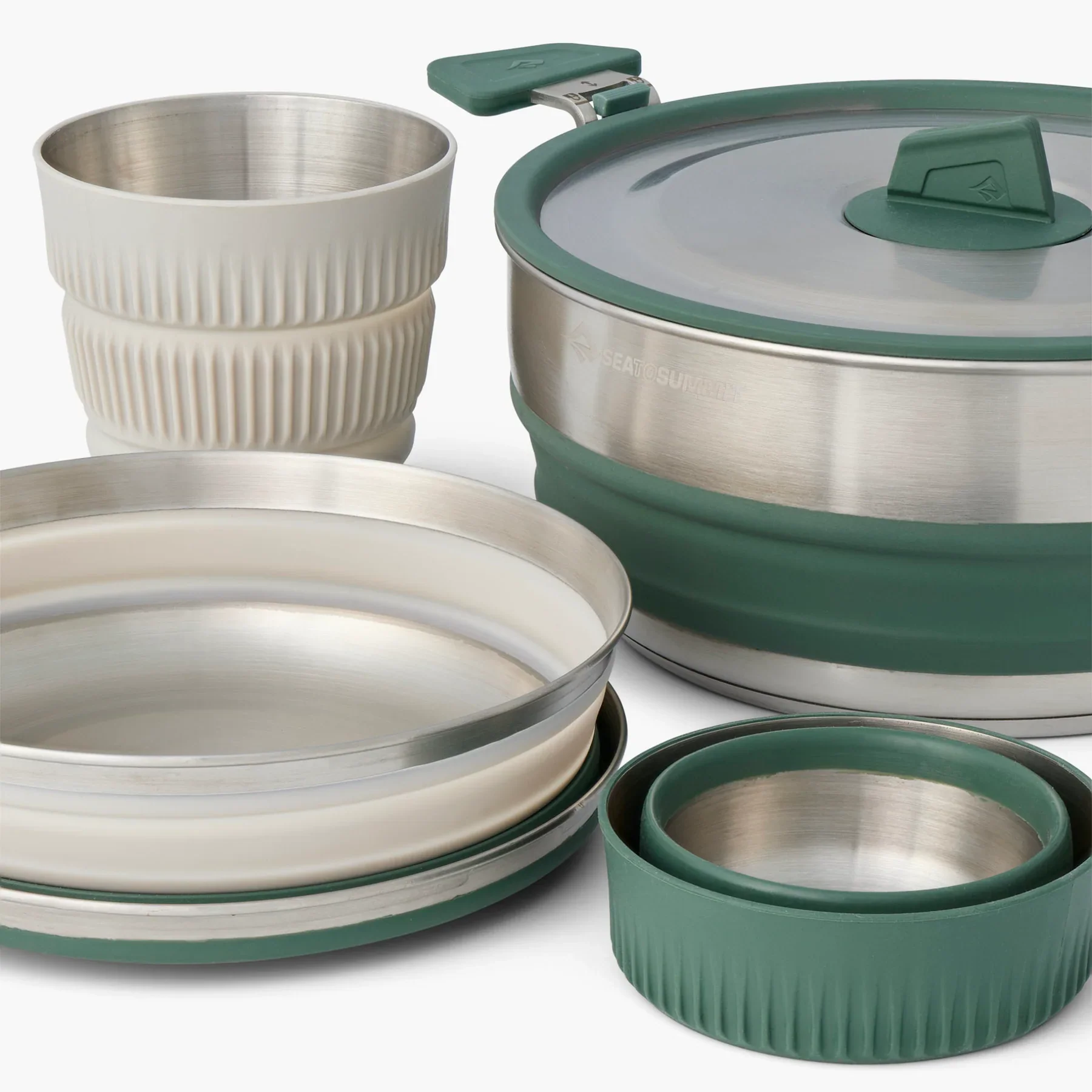 Sea To Summit Detour Stainless Steel One Pot Cook Set [5 Piece] 3L Pot - Image 3