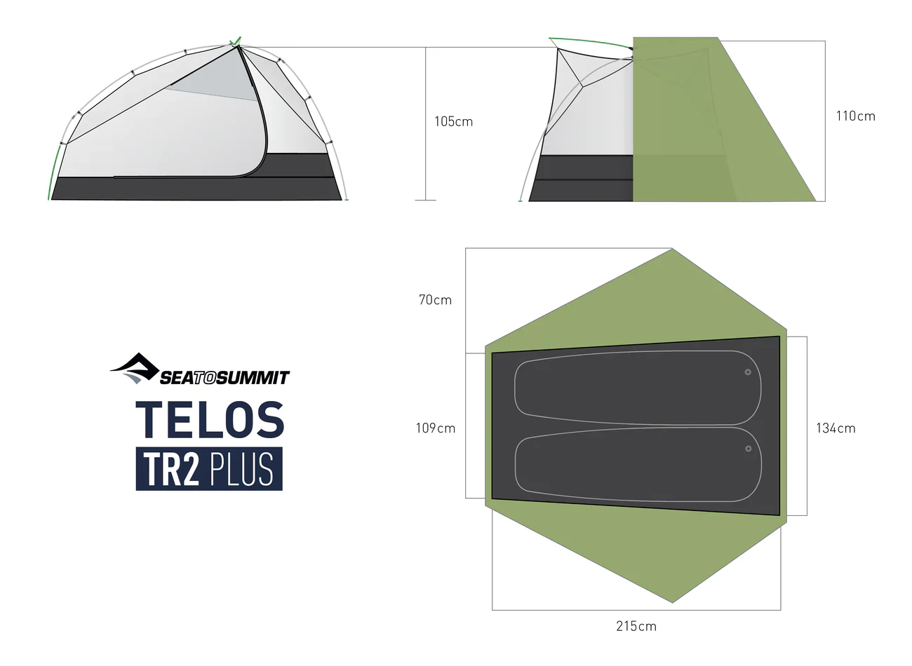 Sea To Summit TELOS TR2 Plus - Image 5