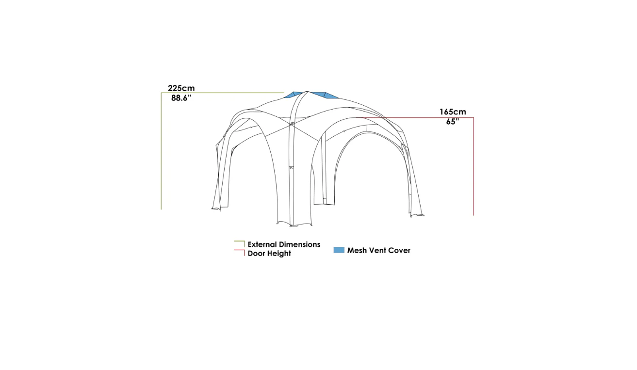 Zempire Speedbase 2 Air Shelter - Image 6