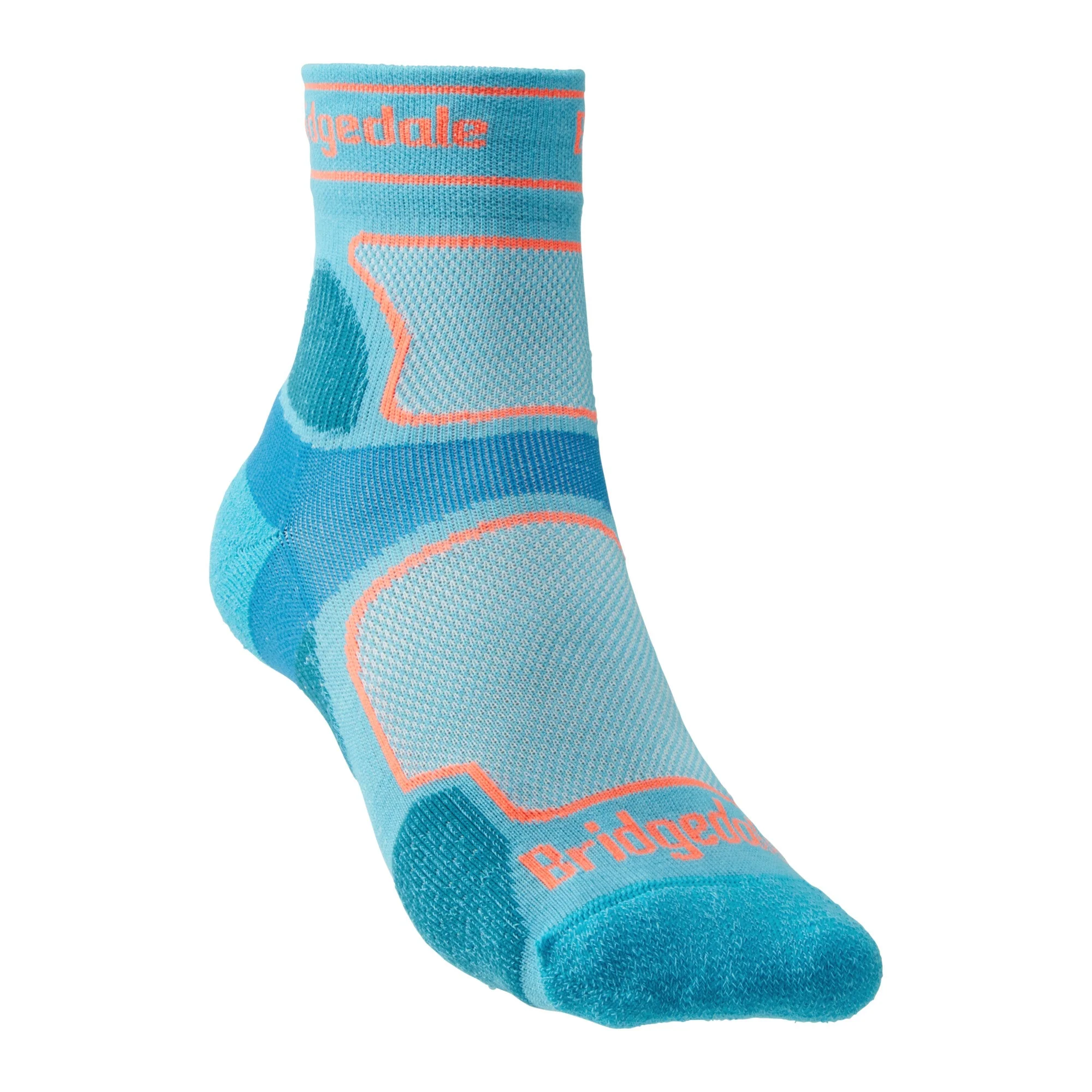 Bridgedale Trail Run Ultra Light T2 Coolmax Sport ¾ Crew Women's - Image 3
