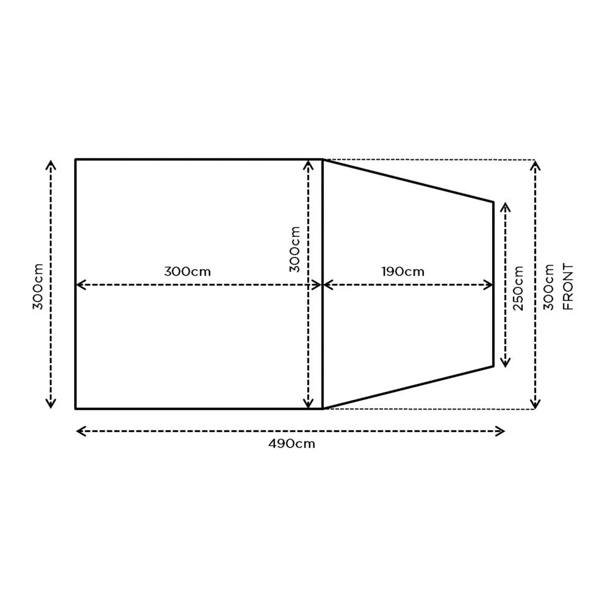 BlackWolf Turbo BLK Lite 300 Tent - Clearance - Image 2
