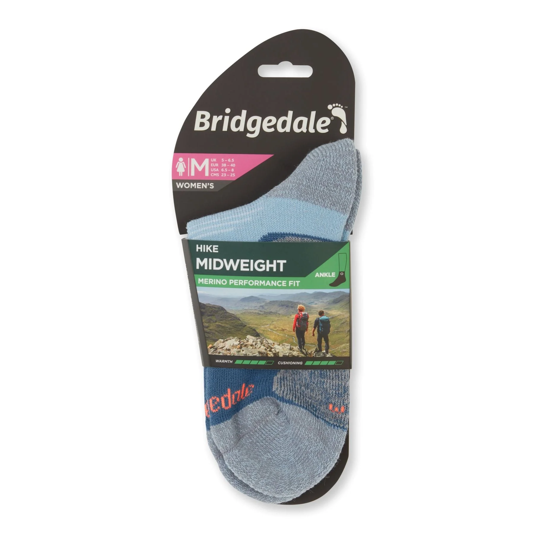 Bridgedale Midweight Merino Performance Ankle Women's - Image 3