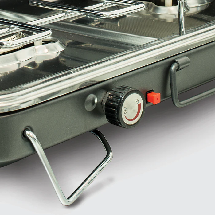 Zempire 2 Burner Deluxe Stove - Clearance - Image 6