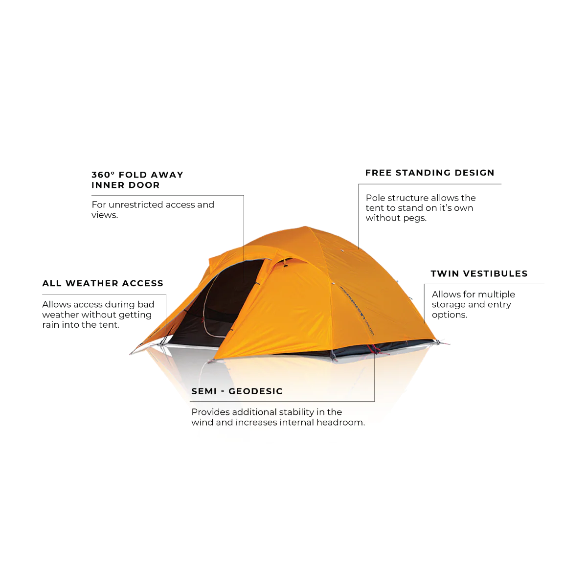 Zempire Trilogy 3 Person Tent - Image 6